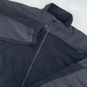 5.11 Tactical Series Mens Black Fleece Jacket Full‎ Zip Side Zips 48001 Size L